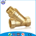high quality magnetic sanitary pipe brass y fitting